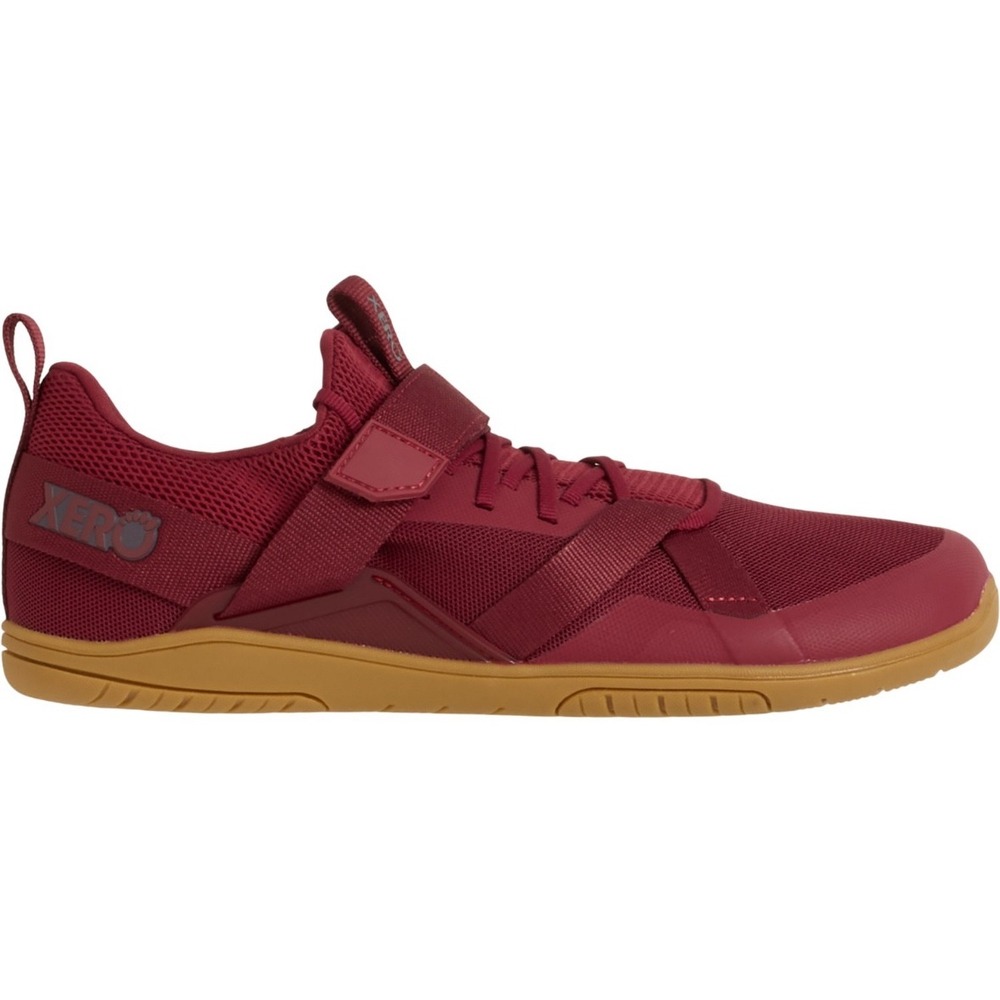 Xero Shoes 8.5 Forza Trainer Burgundy Wine Gum Sole Minimalist Barefoot Sneakers - Picture 10 of 12